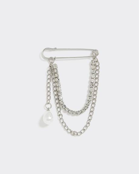 Brooch with Various Pendants