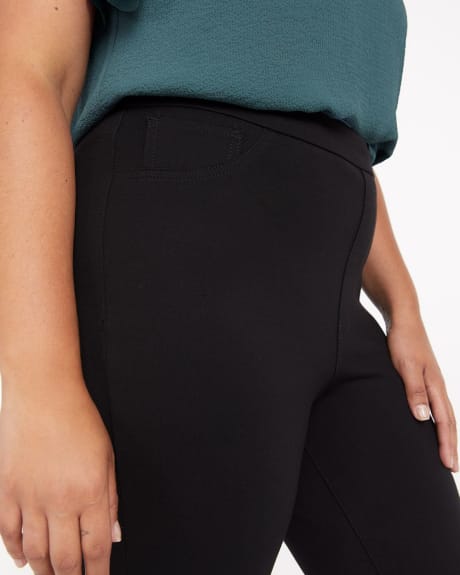 Black Leggings with Back Pockets - Tall