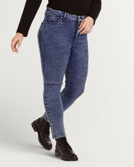 Super High Rise Medium Wash Skinny Jeans - Tall