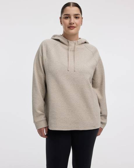 Tunique à capuchon en jacquard - Hyba