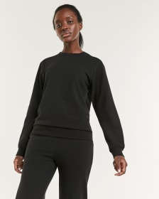 French Terry Crew Neck Pullover Hyba