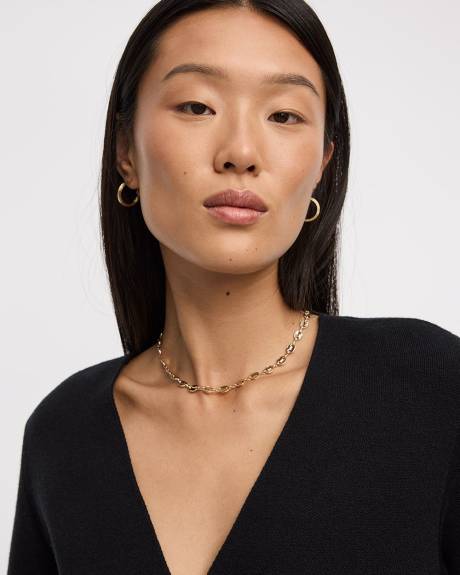 Short Anchor-Chain Necklace