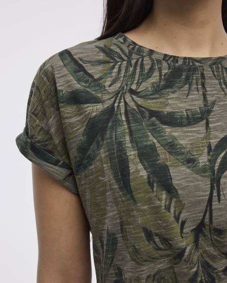 T-shirt à manches courtes et col rond