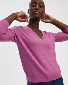 Long-Sleeve V-Neck Pullover - R Essentials