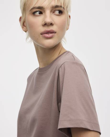 Crew-Neck Boxy T-Shirt