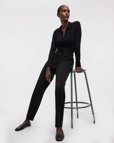 Pantalon à taille haute et jambe fuselée - Le Stretch Moderne (MD) - Petite