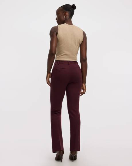 Pantalon à taille haute et jambe droite - Le Stretch Moderne (MD) - Petite