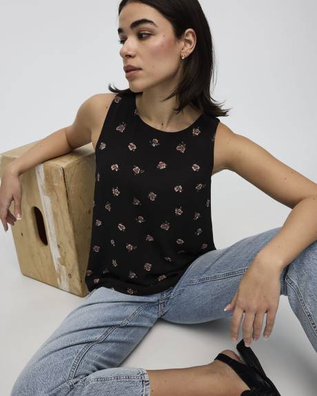 Blouse sans manches à col rond - R Essentials