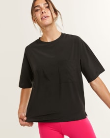 Drop Shoulder Tee With Chest Pocket Hyba