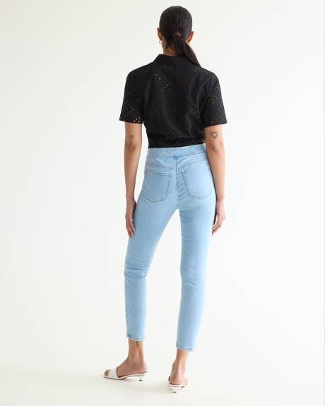 Legging pantacourt en denim - R Essentials - Petite