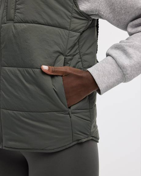 Sleeveless Puffy Vest - Hyba