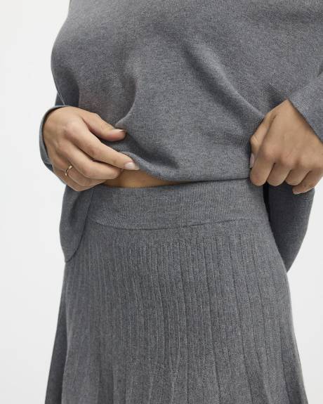 Mini A-Line Pleated Skirt