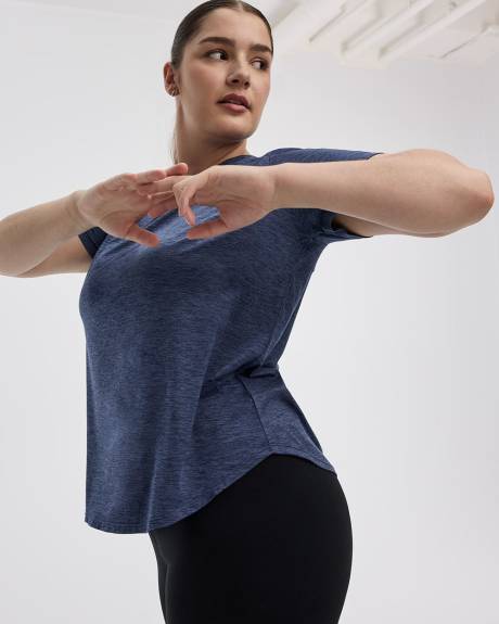 Short-Sleeve Crew-Neck Tee - DRY-LUX (R) Hyba Essentials