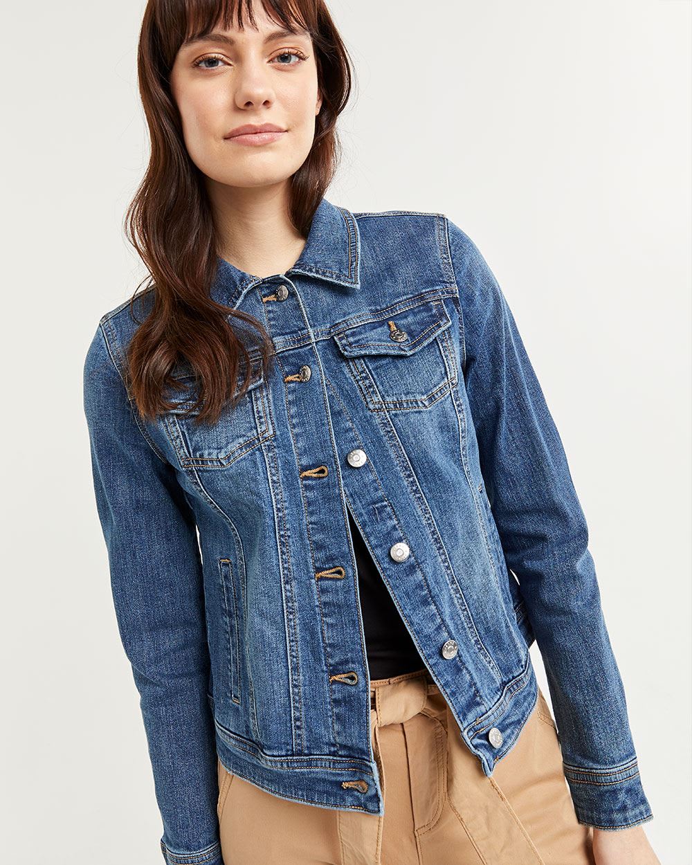 reitmans jean jacket