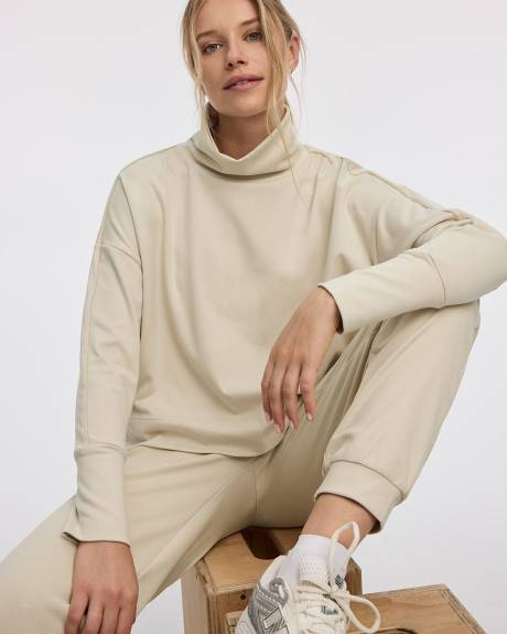 Pull à manches longues et col montant - Hyba