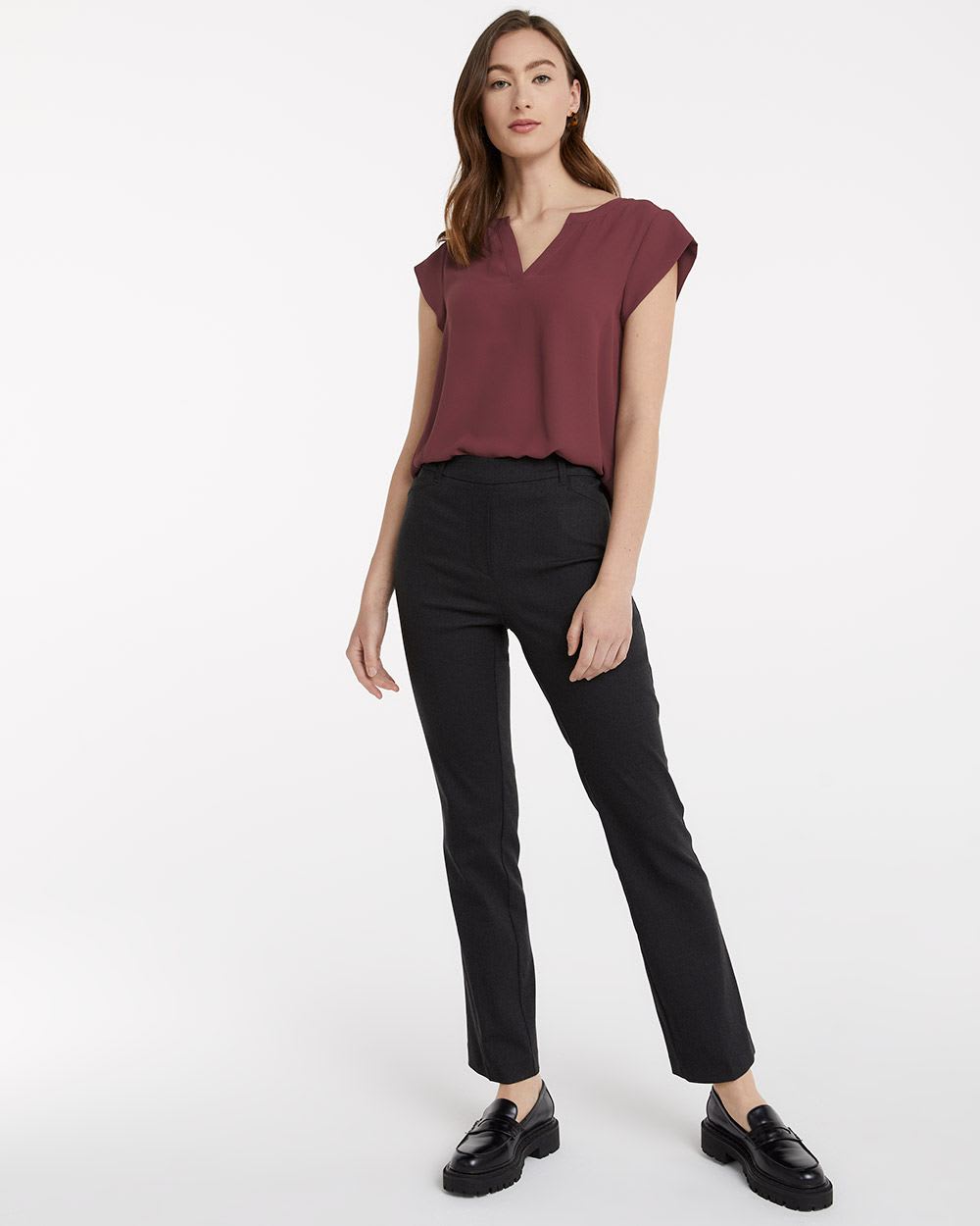 Straight-Leg High-Rise Pant - The Iconic (R) - Tall