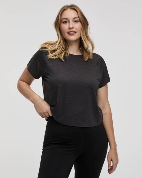 Crew-Neck Boxy T-Shirt - Dry-Lux (R) Hyba