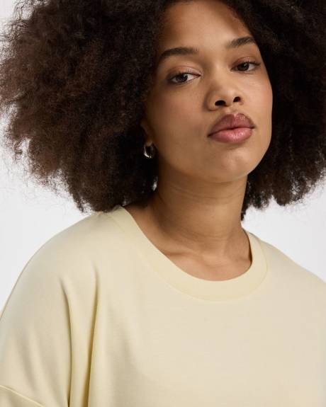 Pull à manches longues et col rond - R Essentials