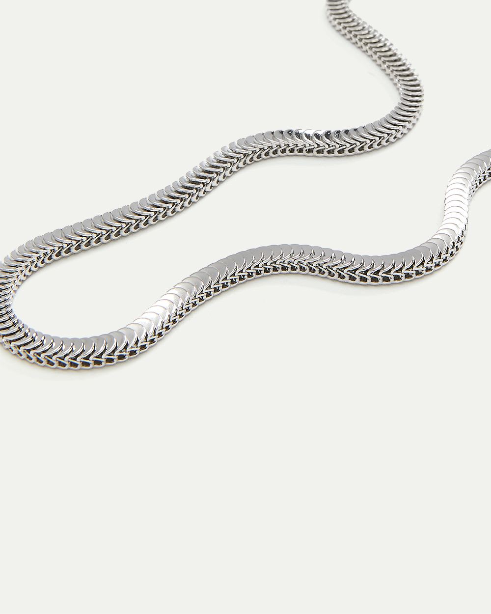 Large chaîne serpent
