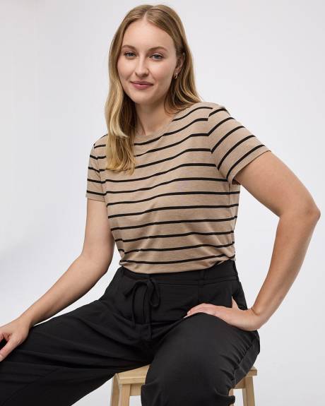 T-shirt à manches courtes et col rond - R Essentials