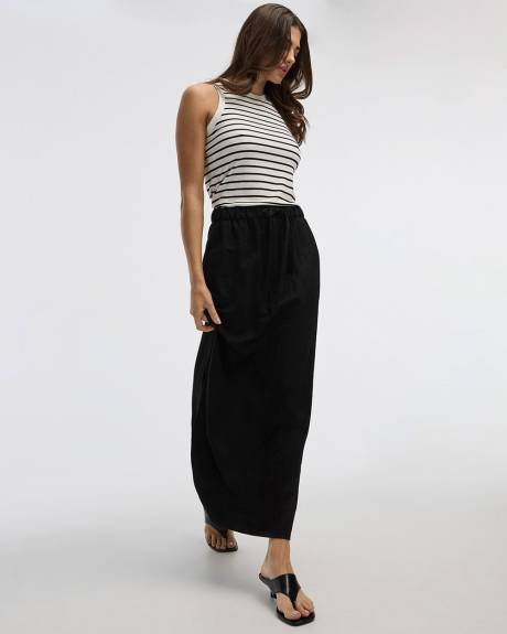 Jupe maxi extensible