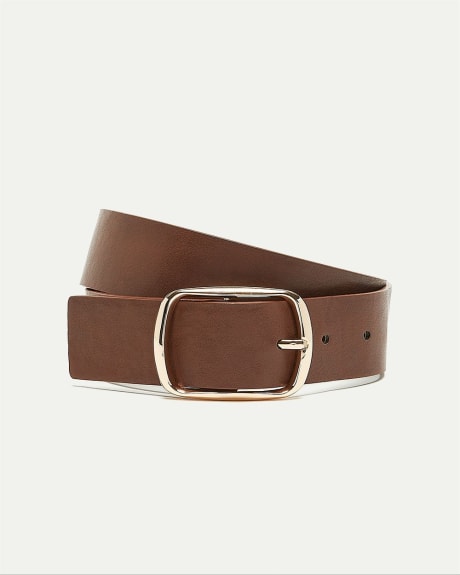 Essential Faux Leather Belt