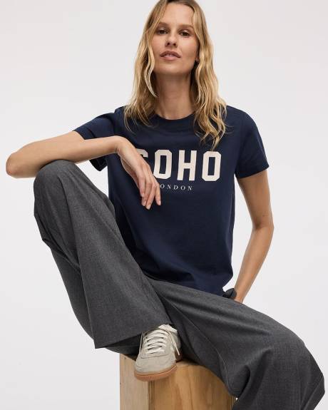 Crew-Neck Graphic T-Shirt