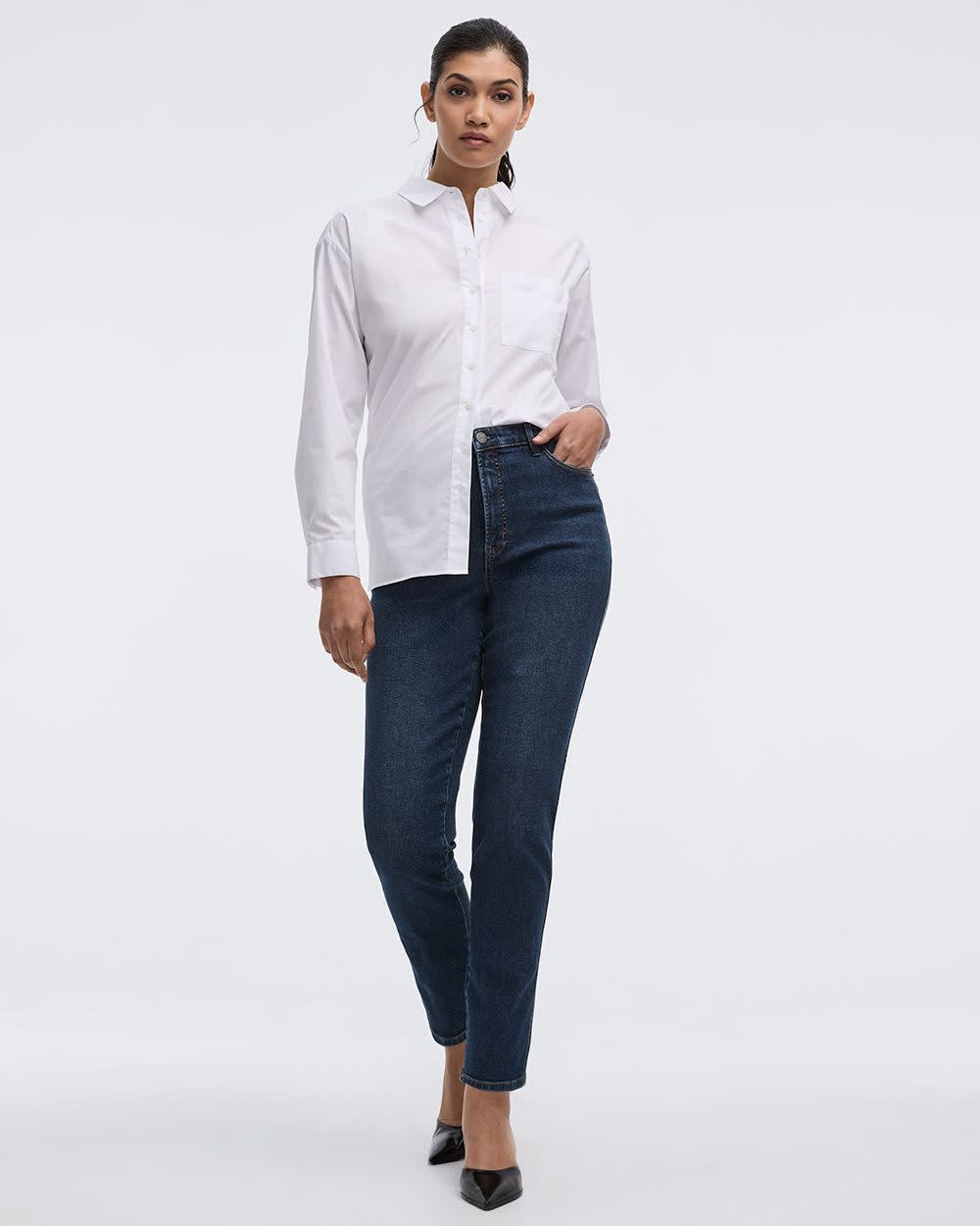 Slim-Leg High-Rise Jean - The Vintage - Tall