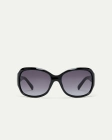 Black Wrap Sunglasses