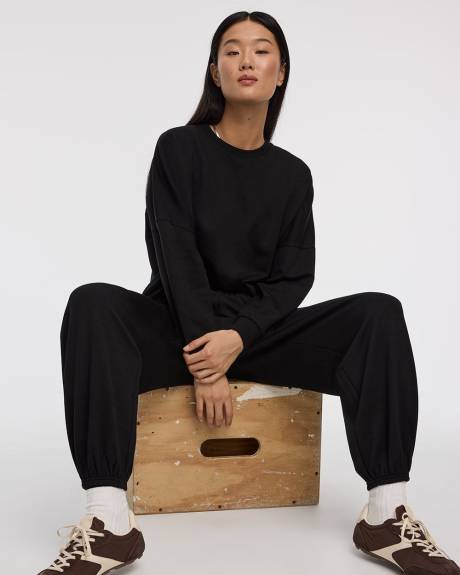 French Terry Harem Pant