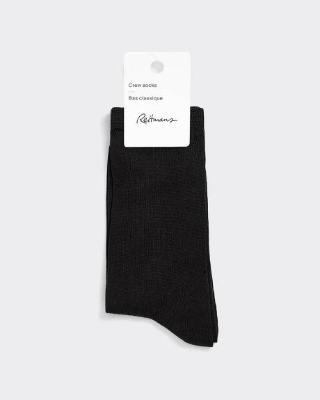 Lightweight Fine-Ribbed Socks