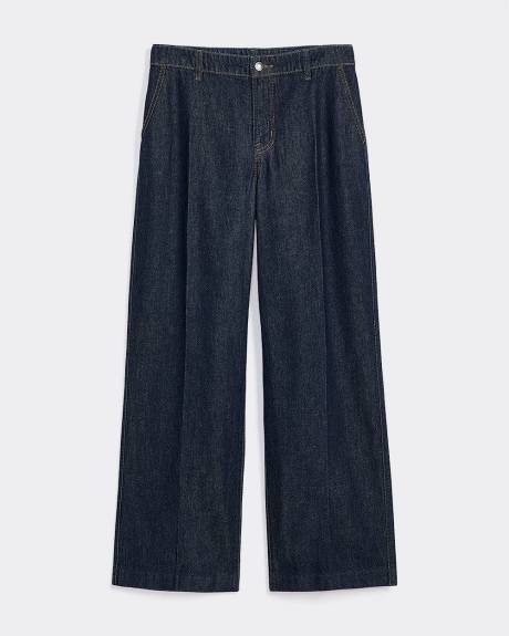 Wide-Leg Mid-Rise Jean - Curvy Fit
