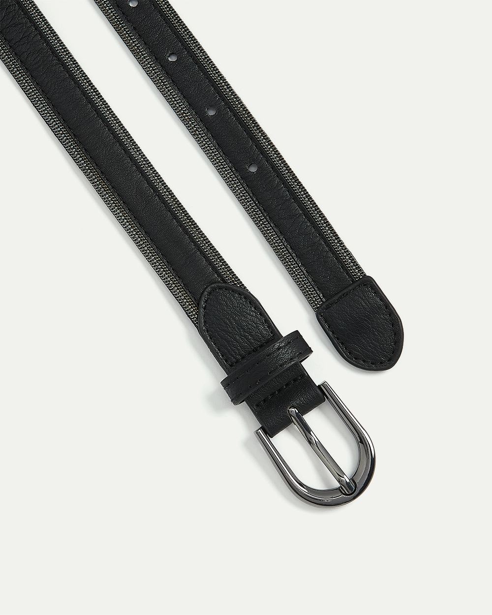 Belt with Chain Border