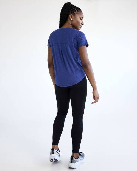 T-shirt à col rond et manches courtes - DRY-LUX (MD) Hyba Essentiels