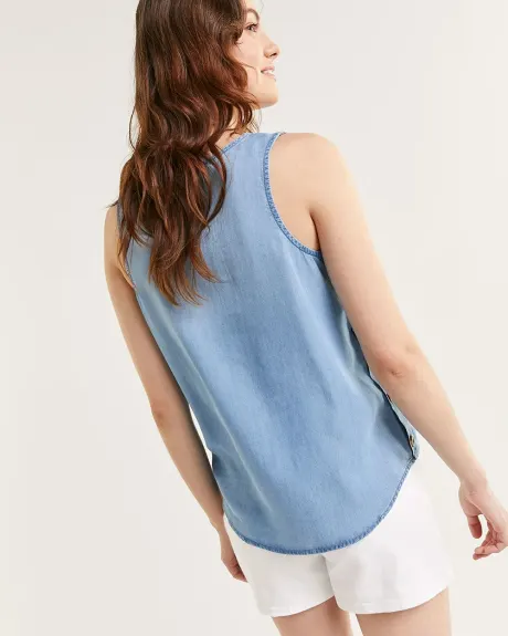 Solid Popover Tank Top