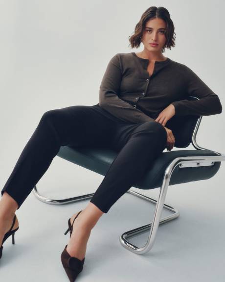 Pantalon cheville à taille haute et jambe étroite - L'Iconique (MD)