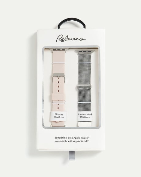 Bracelets pour Apple Watch – Ensemble cadeau de 2