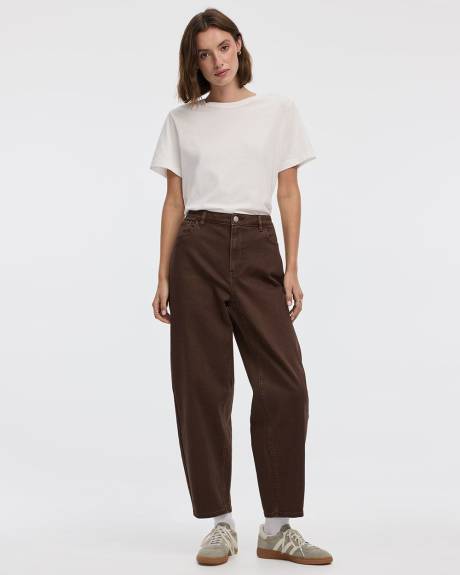 High-Rise Barrel Pant
