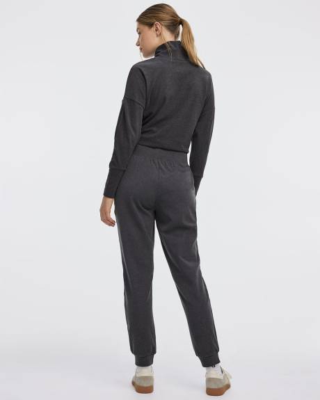 Pantalon jogger en tissu brossé - Hyba