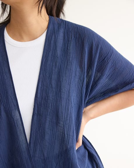 Cotton Textured Cover-Up