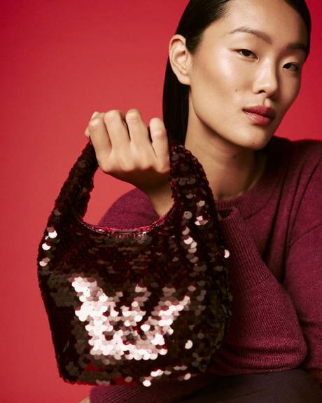 Mini Sequin Handbag