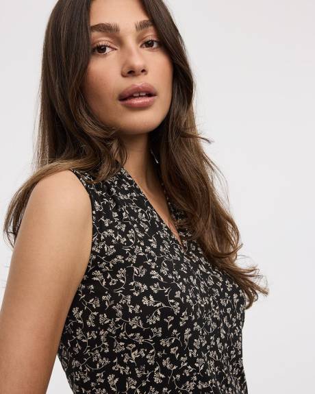 Haut sans manches à col V