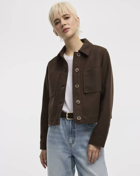 Short Shacket with Pockets