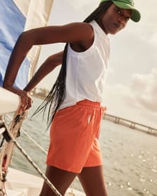 Woven Shorts with Contrast Cord, Hyba