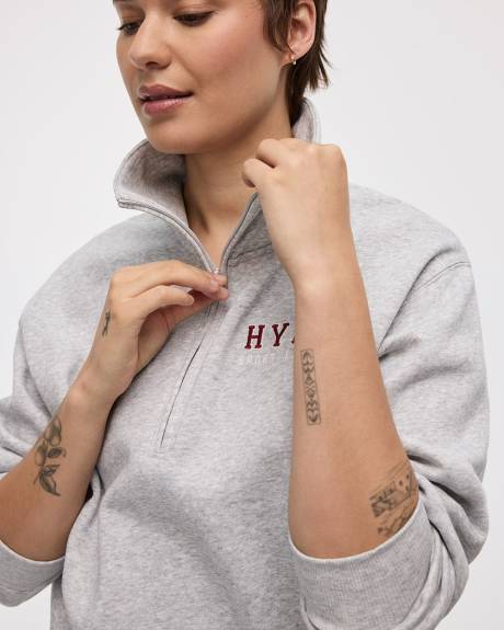 Pull à demi-zip - Hyba