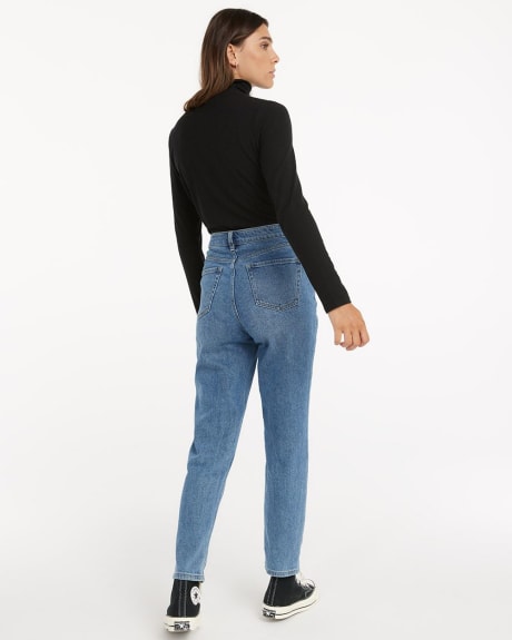 Super High-Rise Light Wash Jean, The Mom Jeans - Tall
