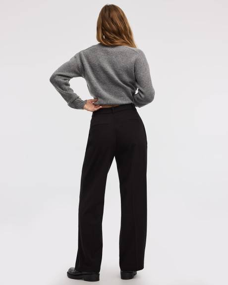 Pantalon à jambe large et taille haute - L'Intemporelle