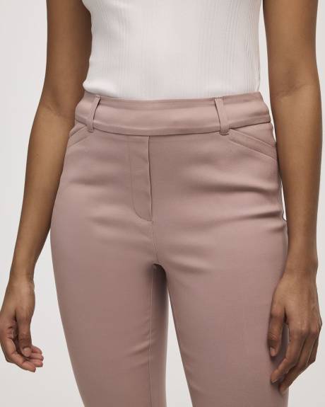 Slim-Leg High-Rise Capri Pants - The Iconic (R)