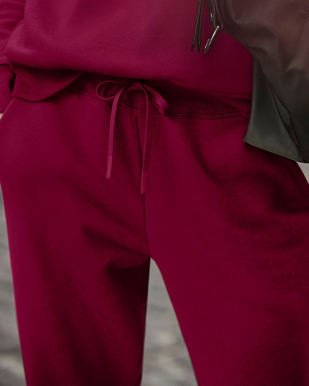 Pantalon jogger en molleton avec cordon de serrage à la taille Hyba