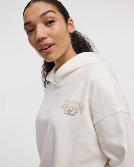 Pull à capuchon en tissu polaire - Hyba